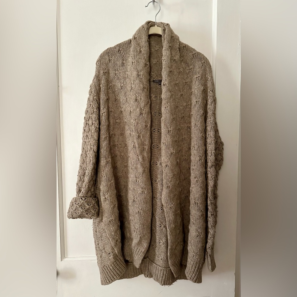 Vince Oversized Sweater Jacket